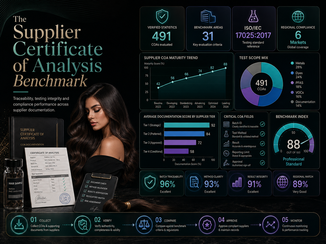 The Supplier Certificate of Analysis Benchmark