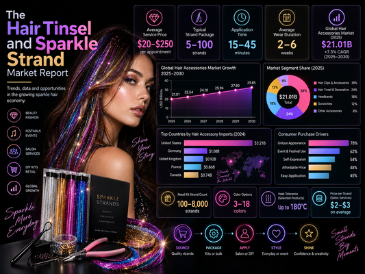 The Hair Tinsel and Sparkle Strand Market Report