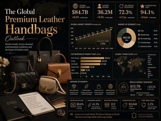 The Global Premium Leather Handbags Outlook