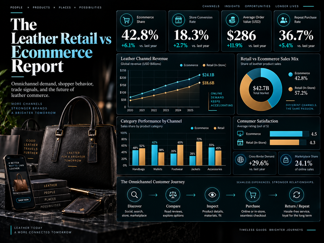 The Leather Retail vs Ecommerce Report