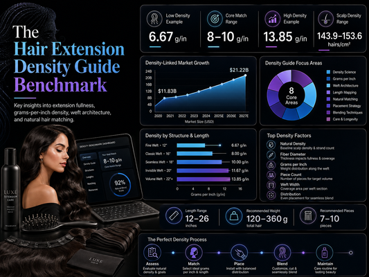 The Hair Extension Density Guide Benchmark