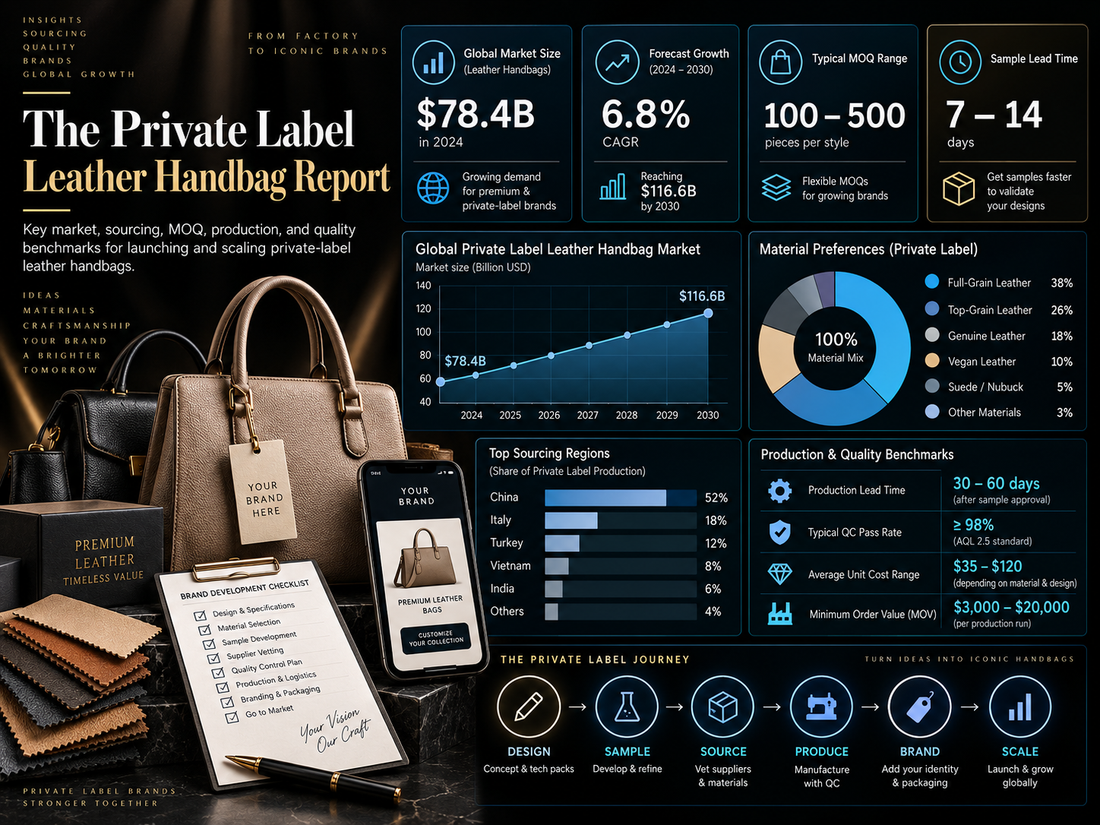 The Private Label Leather Handbag Report
