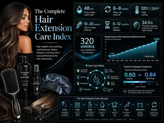 The Complete Hair Extension Care Index