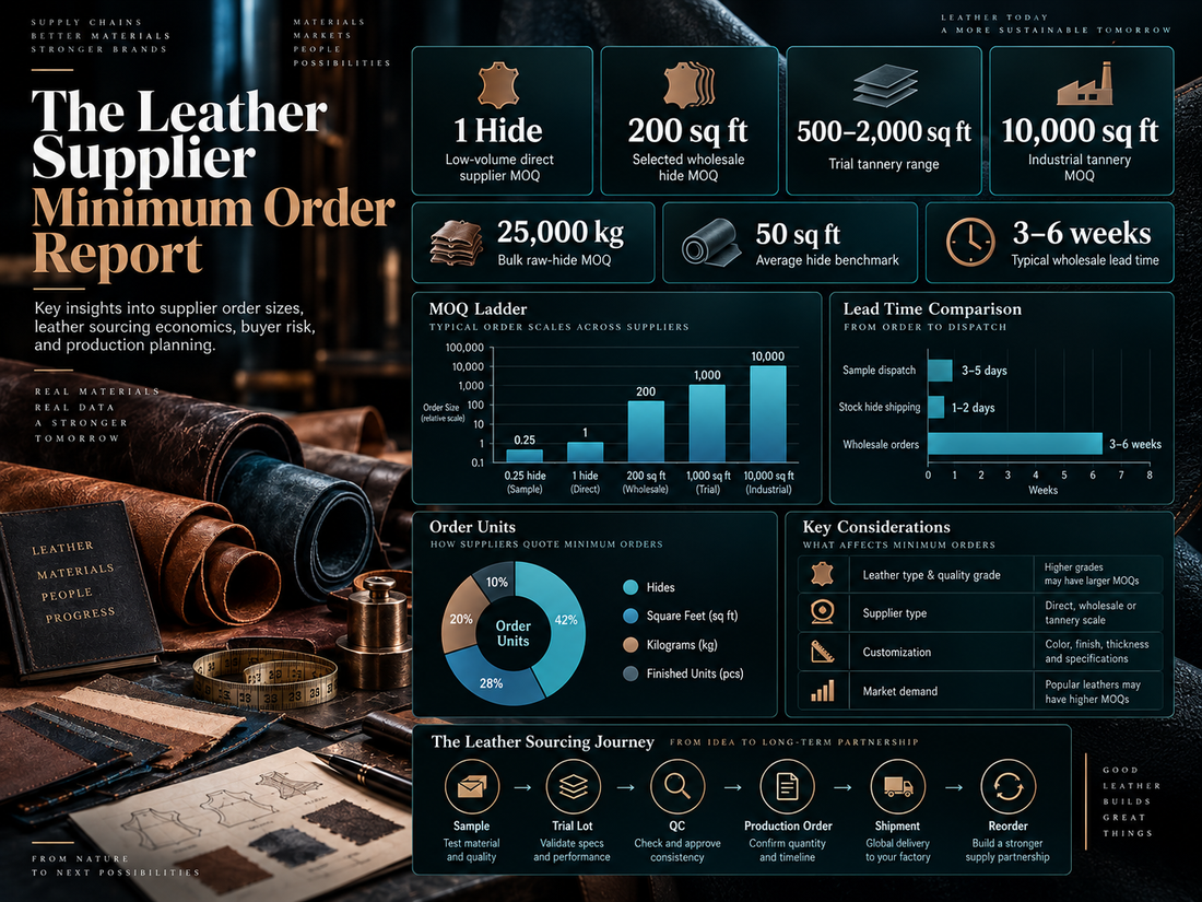 The Leather Supplier Minimum Order Report