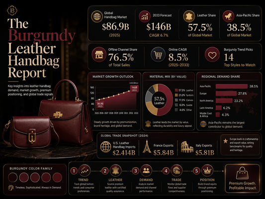 The Burgundy Leather Handbag Report