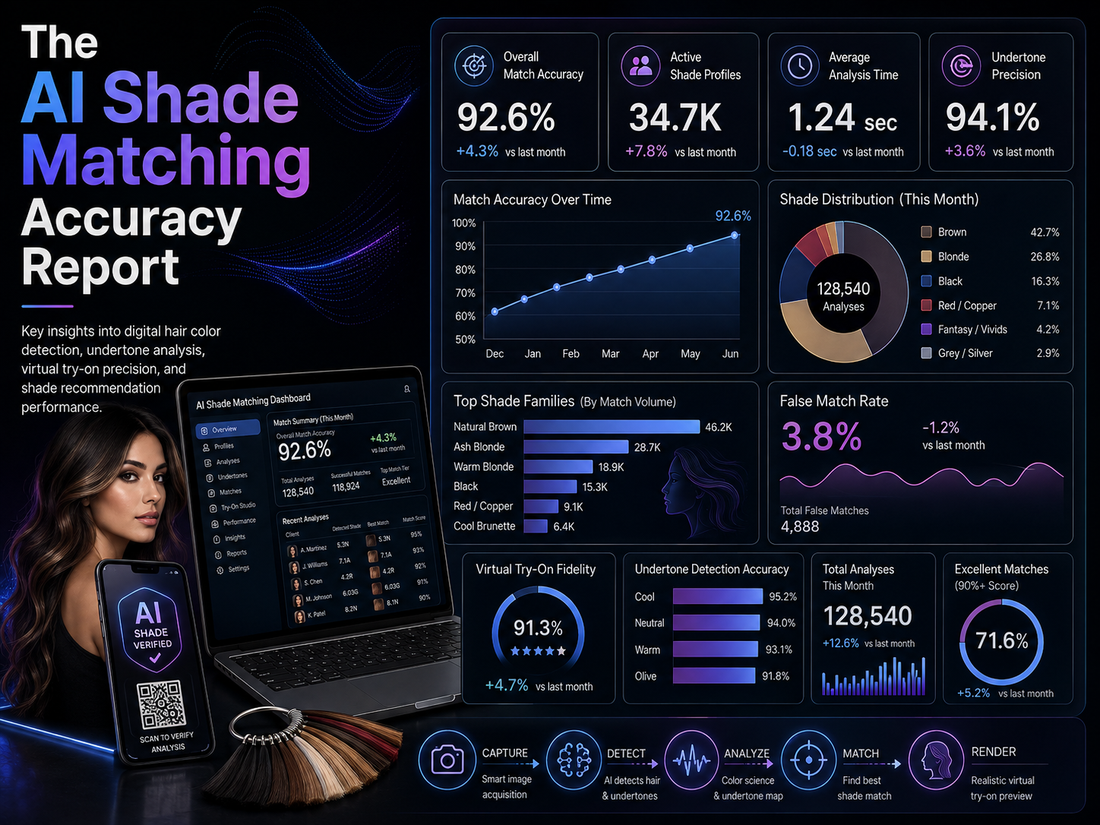 The AI Shade Matching Accuracy Report