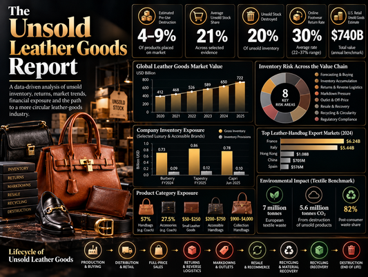 The Unsold Leather Goods Report