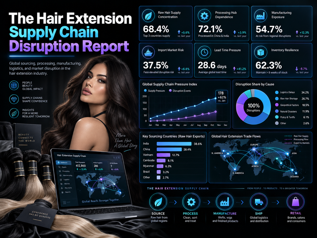 The Hair Extension Supply Chain Disruption Report