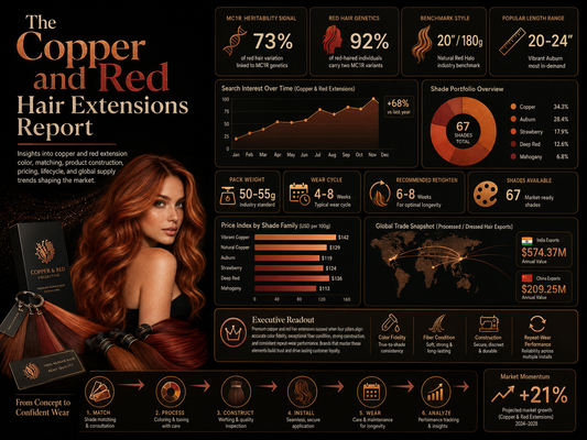 The Copper and Red Hair Extensions Report