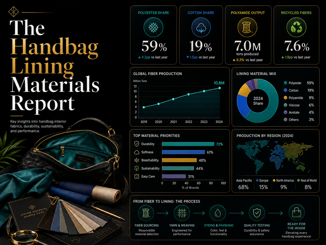 The Handbag Lining Materials Report
