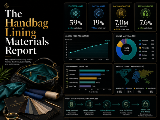 The Handbag Lining Materials Report