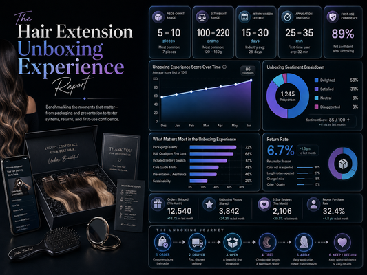 The Hair Extension Unboxing Experience Report