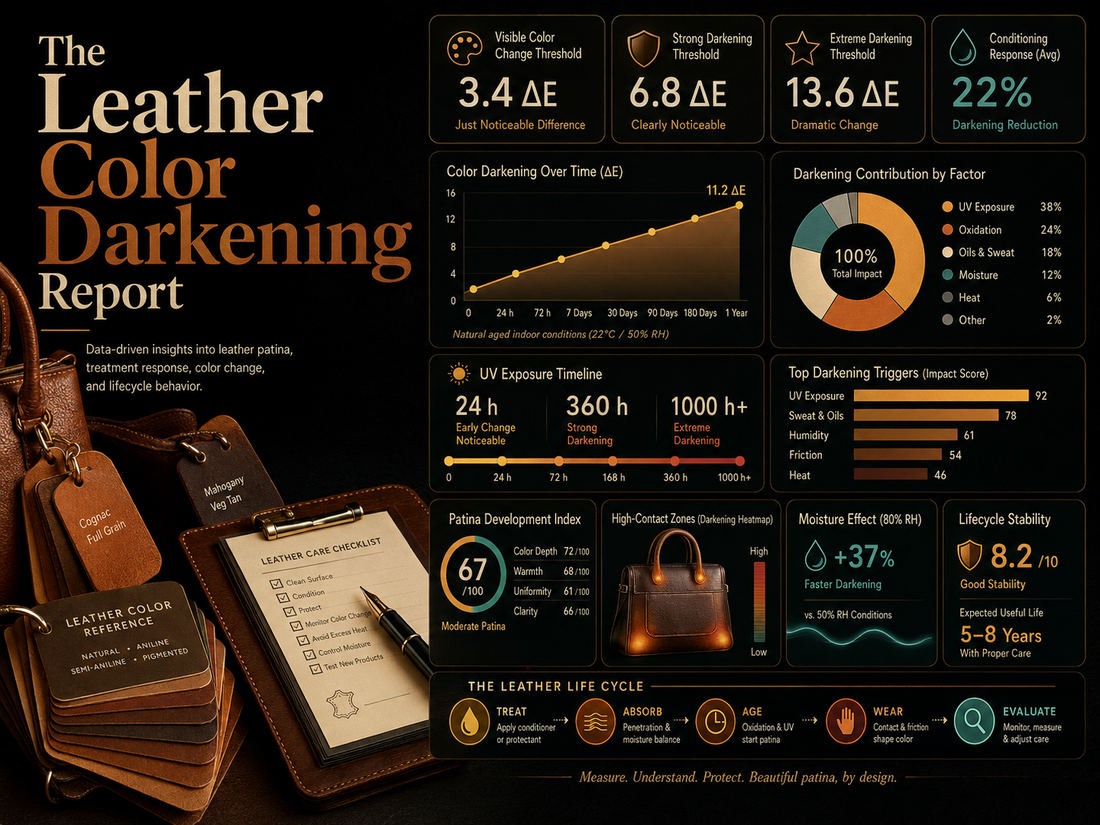 The Leather Color Darkening Report