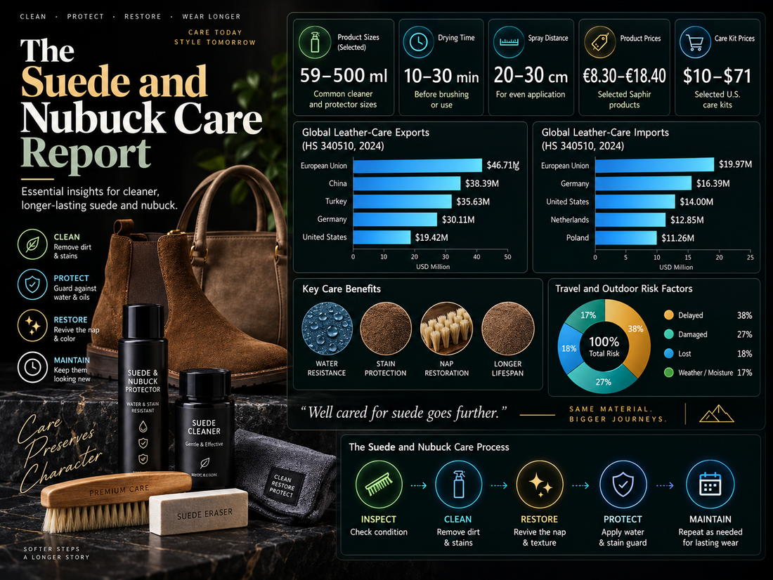The Suede and Nubuck Care Report