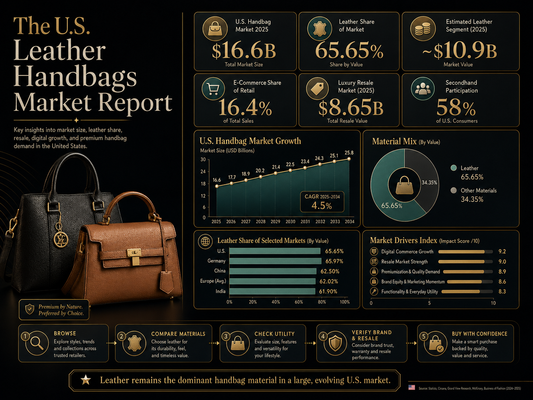 The U.S. Leather Handbags Market Report