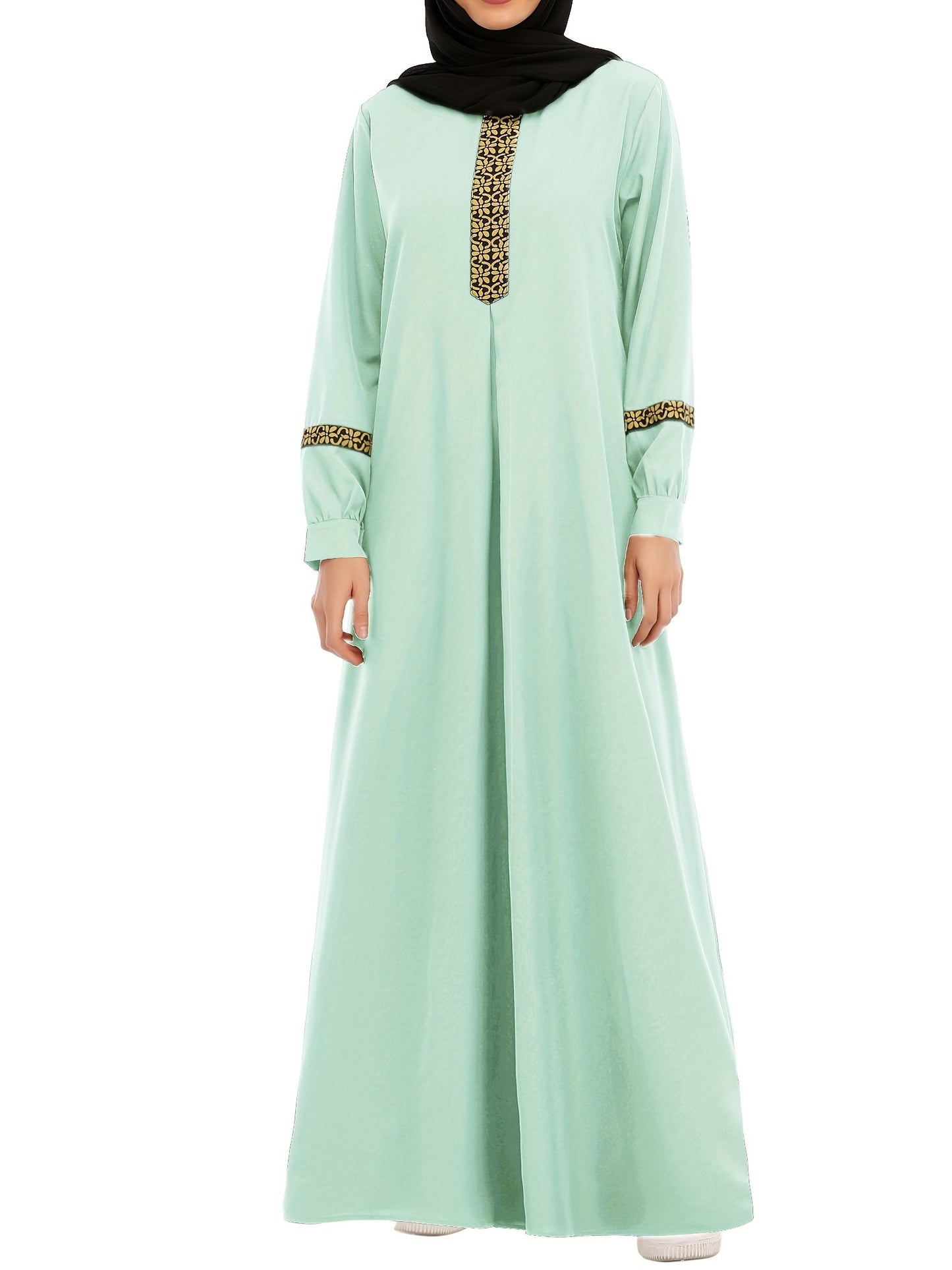 Women's Long Sleeve Muslim Pakistani Abaya