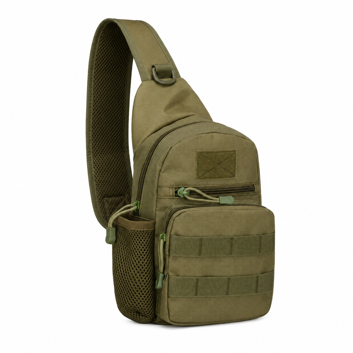 Olive Green Tactical Sling Backpack