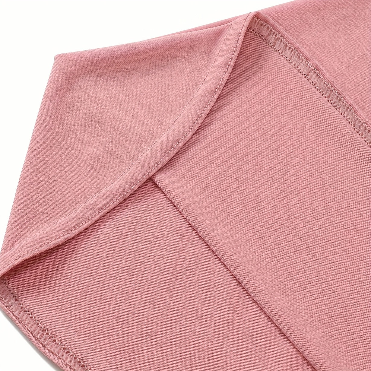 2pcs/set Breathable Polyester Women's Convenient Wearable Instant Muslim Hijab Khimar Abaya | Adjustable Drawstring, Turban Hat Style for Easy Prayer & Worship, Hand Wash or Dry Clean, Beige
