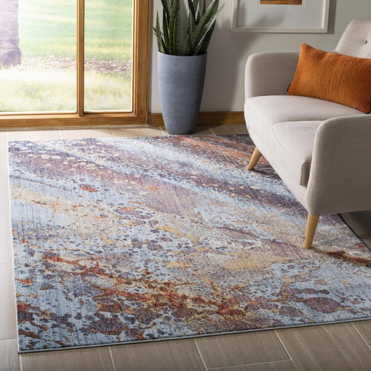 SAFAVIEH Monray Collection MNY617 Indoor Power Loomed Easy Care Area Rug For Home Decor Rug for Living Room, Bedroom, Dining Room, Home Office, Basement