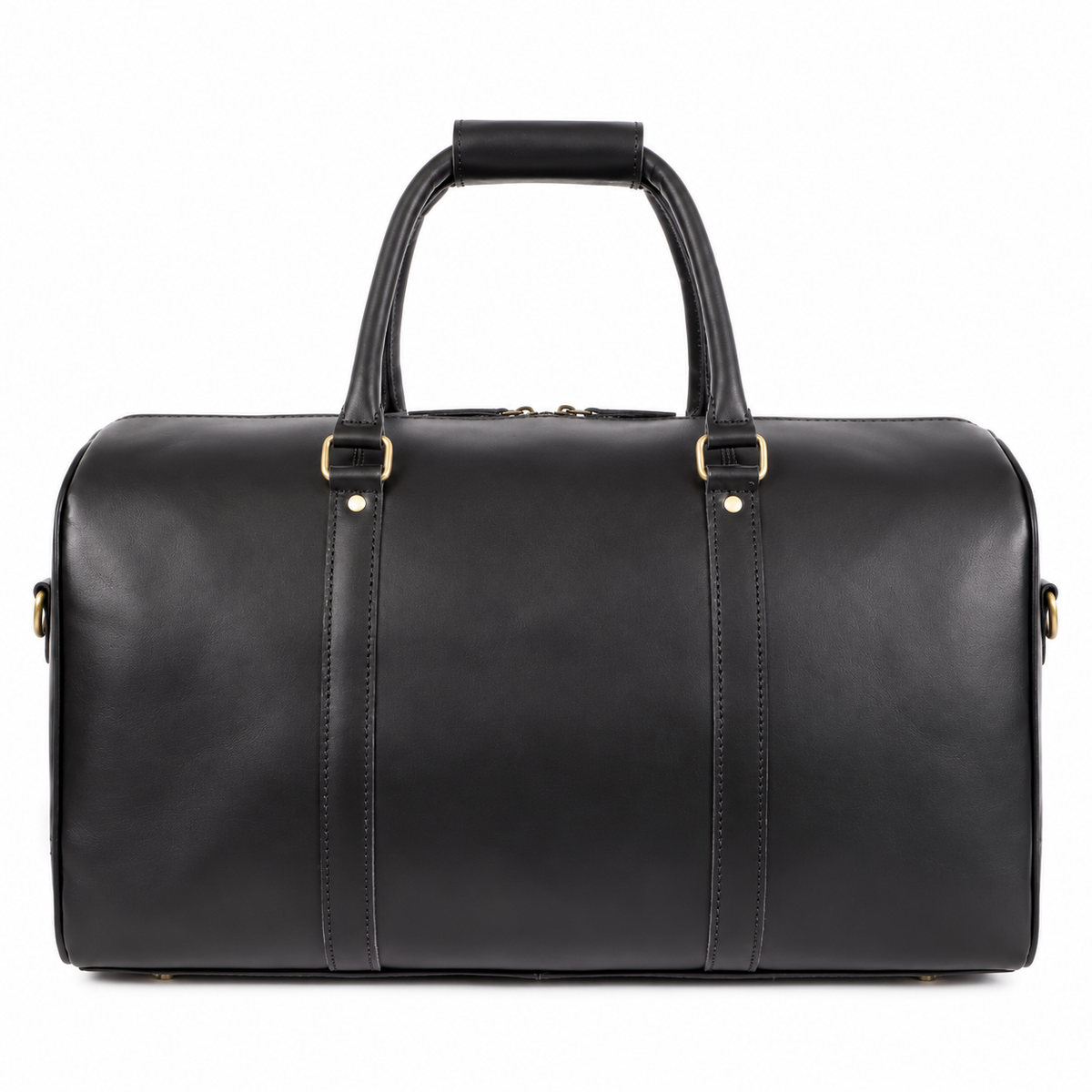 Classic Black Overnight Duffel Travel Bag