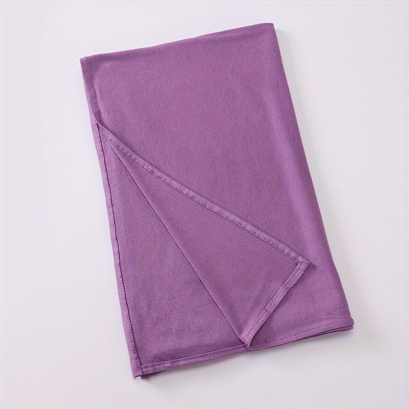 Women's Elegant Stretch Muslim Khimar Abaya - Soft, Stretchy & Breathable Full Coverage Hijab, - for Ramadan, Everyday, Travel, Work - - Easy Care (Hand Wash/Dry Clean)