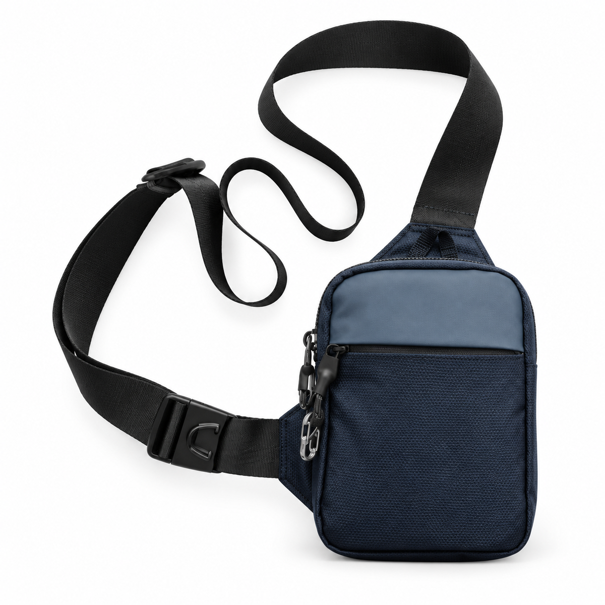 Navy Blue Compact Crossbody Sling Bag