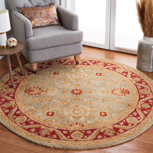 Collection AN548 Indoor Hand Made Oriental Traditional Style Easy Care Area Rug For Home Decor Rug for Living Room, Bedroom, Dining Room, Home Office, Basement