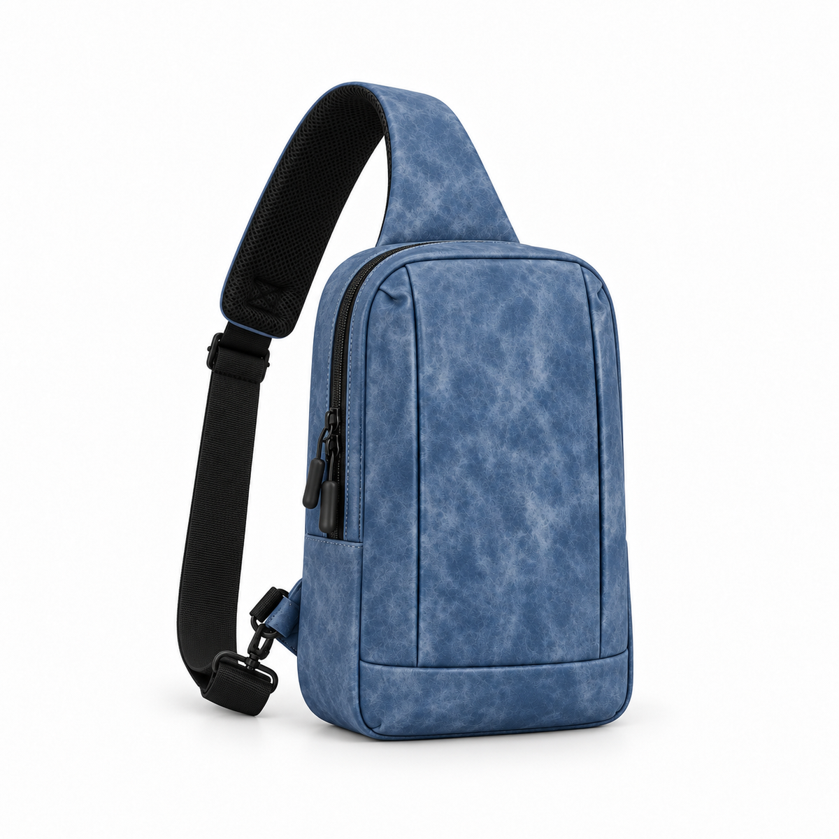 Blue Vintage Style Crossbody Sling Bag