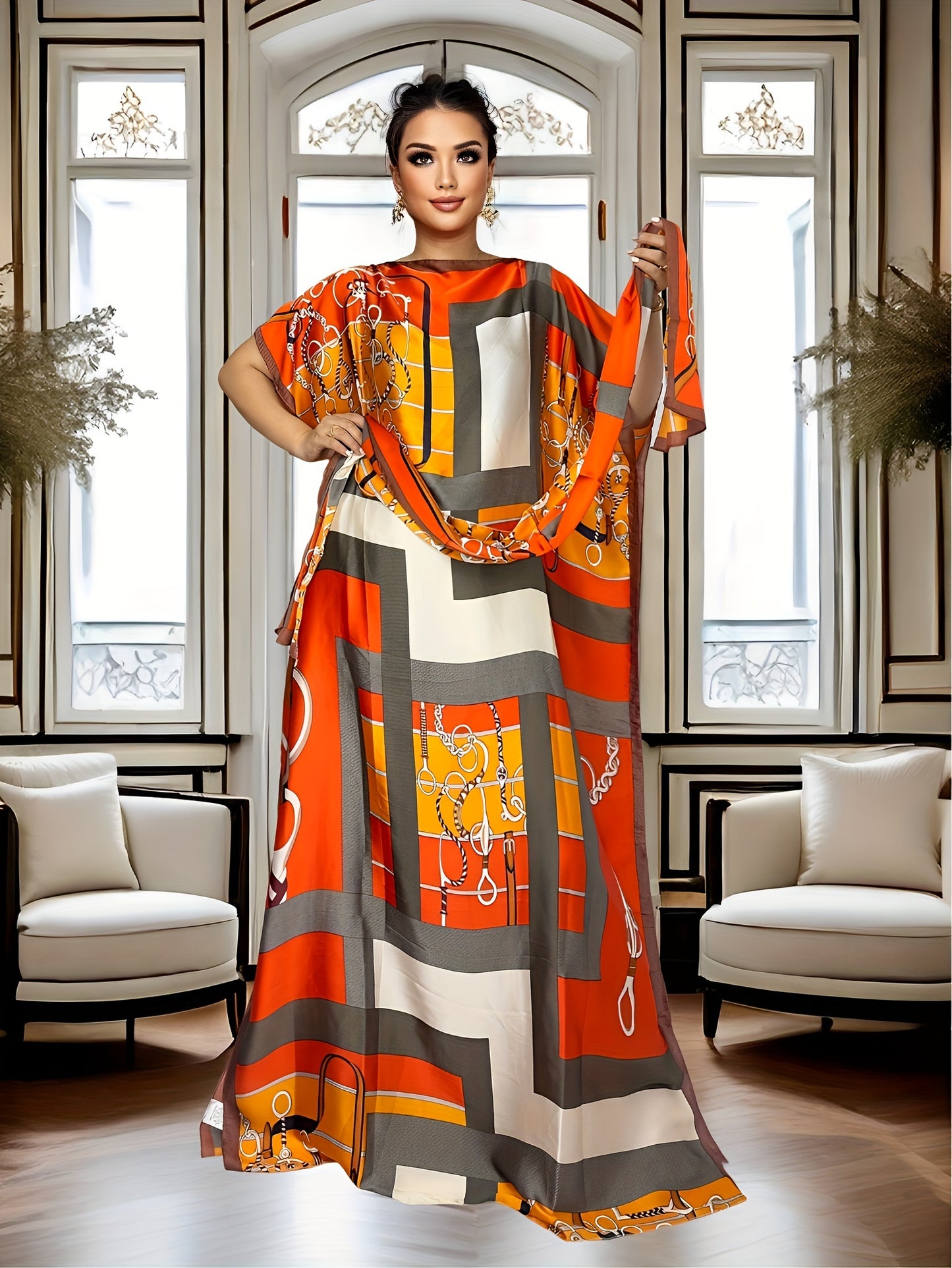 Long Robe + Scarf
