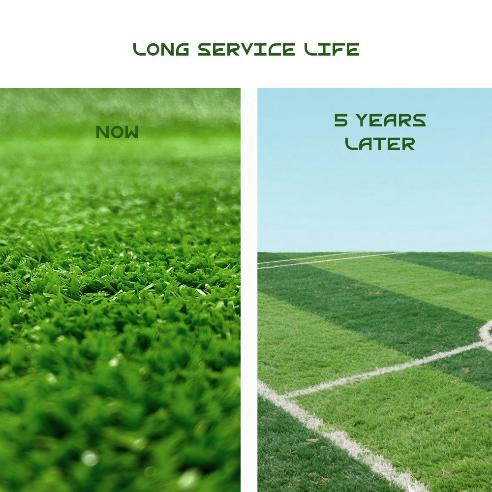 High-Realistic Artificial Grass Turf with Rubber Backing – Soft Fake Grass, No Watering/Mowing/Fertilizing, Saves Time & Water, Year-Round Green, Ideal for Indoor/Outdoor, Yard, Balcony, Thanksgiving decorations, Christmas