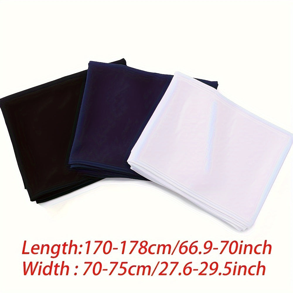 6pcs Women's Breathable Satin Bamboo Jersey Hijab Scarves - Non-Stretch Snug Fit, 10 Solid Colors for Ramadan & Modest Fashion, Premium Woven Satin Fabric, Hand Wash/Dry Clean, Hijab Accessories