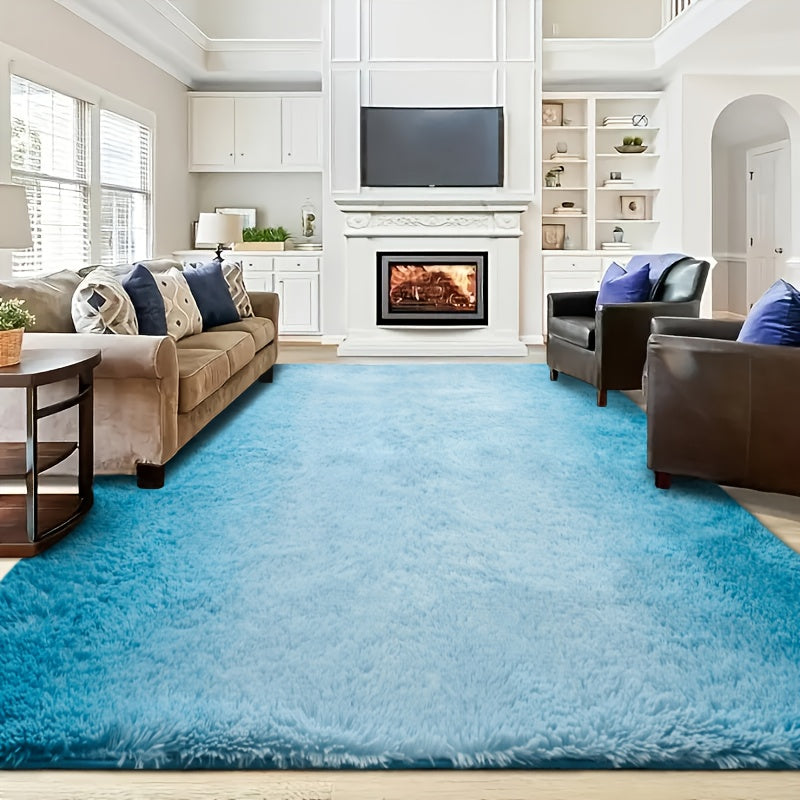 Rugs Living Room Area Rugs for Bedroom, Washable Anti Slip Extra Large Shaggy Soft Rug Fluffy Modern Floor Carpets Mat Beside Rugs for Living Room