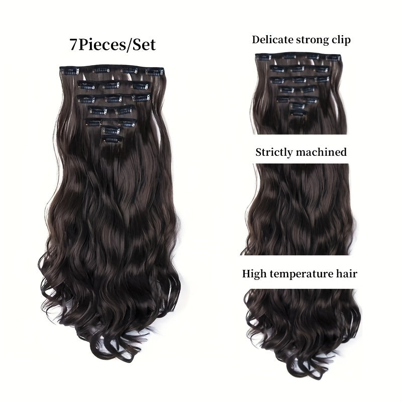 16 Clip Curly Hair Extensions | 7 Sets Of Extensions