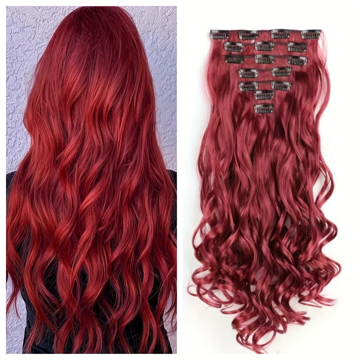 16 Clip Curly Hair Extensions | 7 Sets Of Extensions