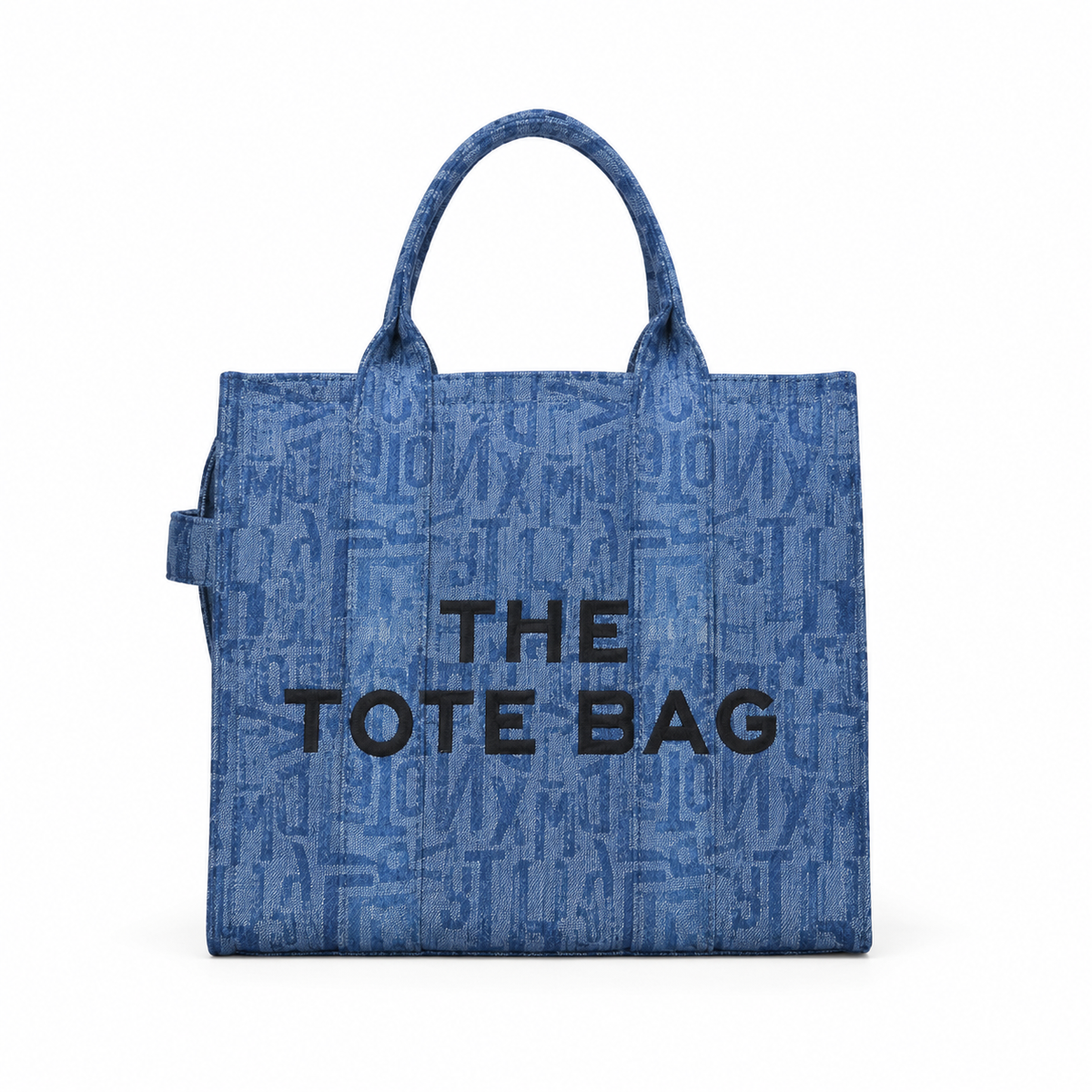 Blue Denim Pattern Tote Bag