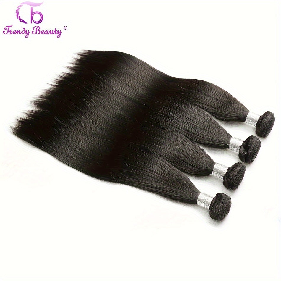 Unprocessed Indian Virgin Human Hair Bundles, Straight And Raw, Suitable for Women, Available in Sets of Four
