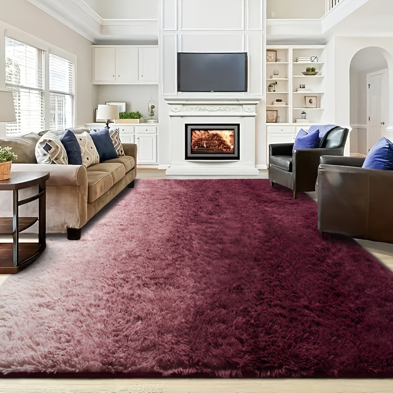 Rugs Living Room Area Rugs for Bedroom, Washable Anti Slip Extra Large Shaggy Soft Rug Fluffy Modern Floor Carpets Mat Beside Rugs for Living Room