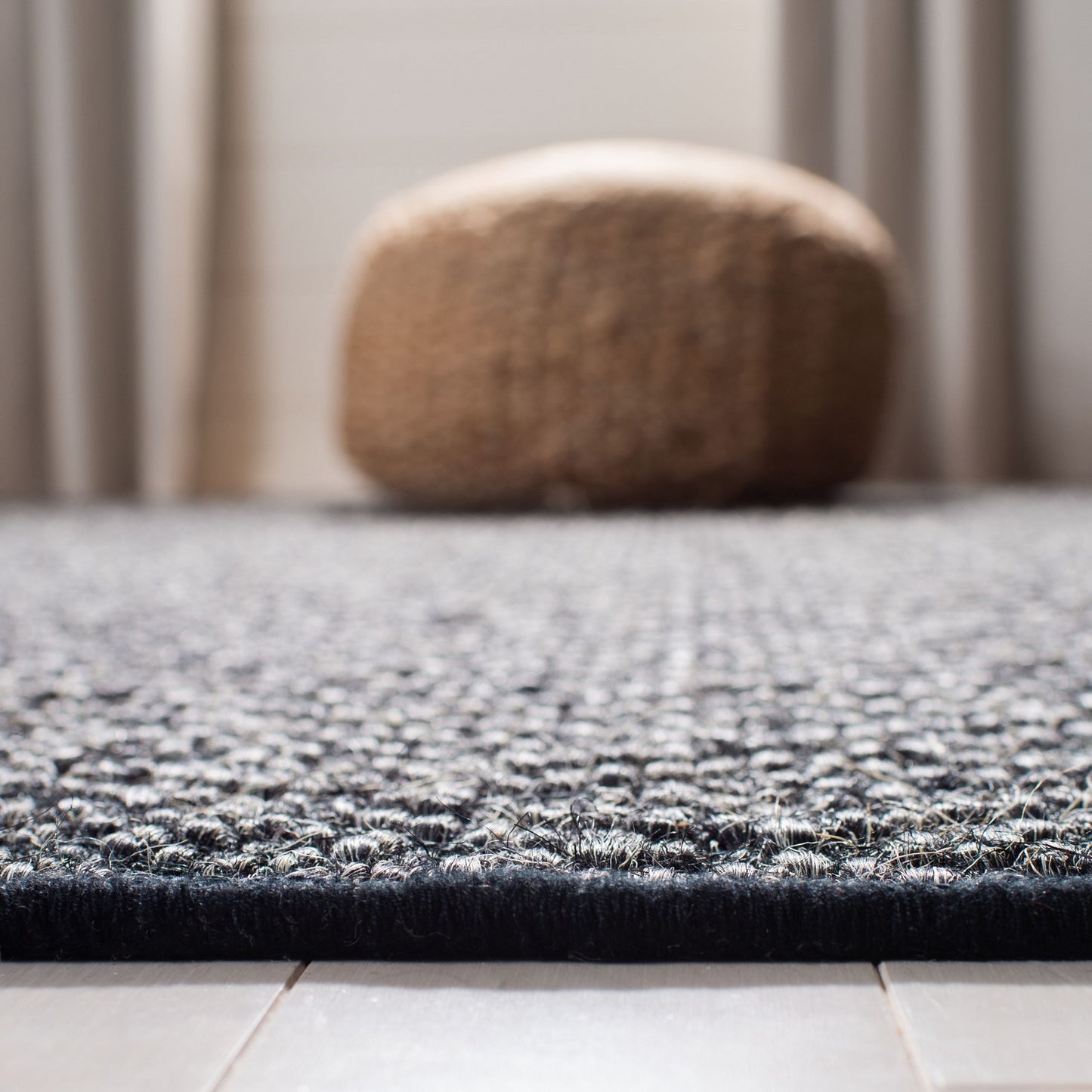 Indoor Power Loomed Easy Care Sisal Area Rug For Home Decor Rug for Living Room, Bedroom, Dining Room, Home Office, Basement