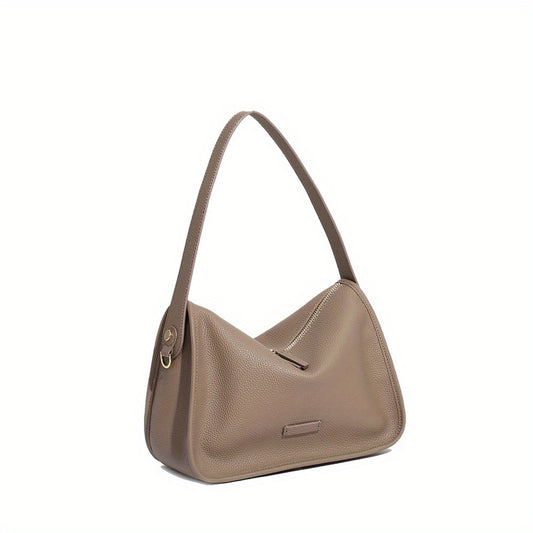 Leather Women'S High-End Crossbody Bag, Women's Top Layer Cowhide Pattern Armpit Bag, Niche Versatile Shoulder Bag