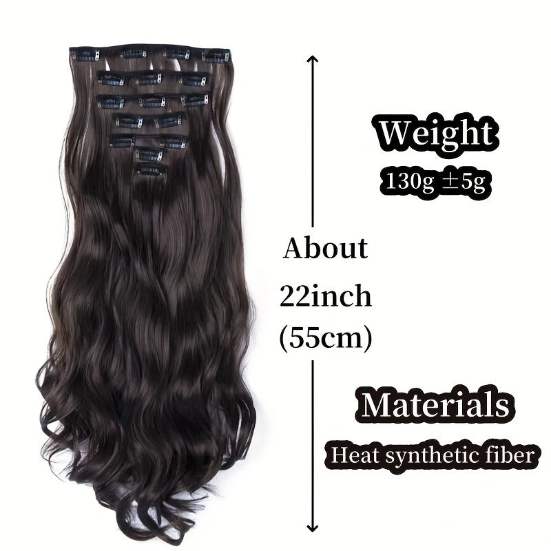 16 Clip Curly Hair Extensions | 7 Sets Of Extensions
