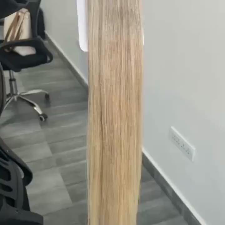 Genuine Straight Human Hair Wefts, Double Wefted Bundles Ranging from 12 to 24 Inches, Suitable for Sewing in Hair Weaves, Weighing 1.76 oz