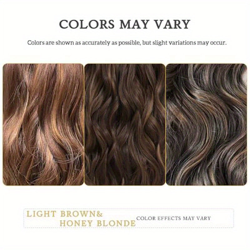 Emphasize Dark Brown Balayage Clip-In Hair Extensions (20 Inches, 6pcs, Light Brown And Honey Blonde) That Look Natural And Blend Seamlessly.