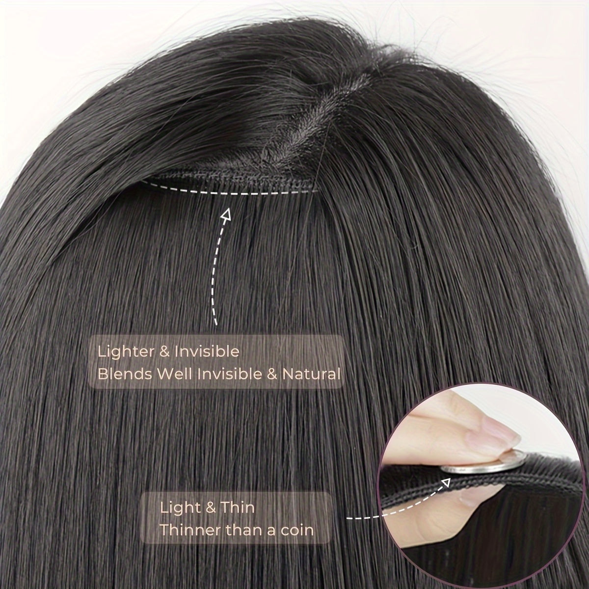 Curly Hair Extensions, 12-Inch Clip-Ins for a Short, Soft, And Look. Lace Weft Curly Wavy Clip-In Extensions That Are Discreet for Women, Featuring a Chocolate Brown Base with Honey Blonde Highlights