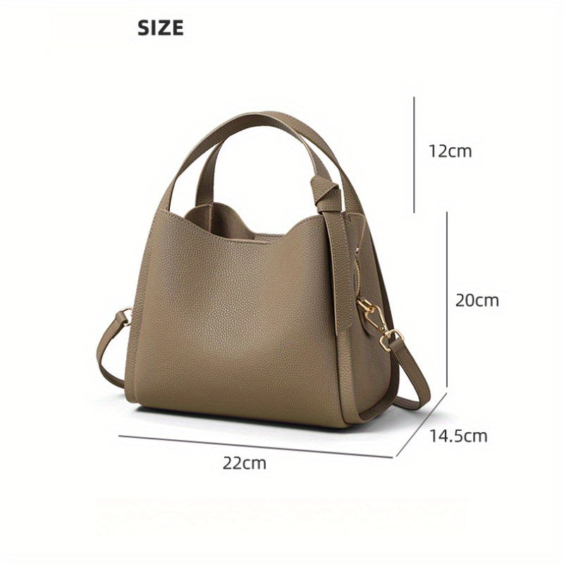 Bag for Women'S Spring And Summer New Collection, Crossbody Bag, 2025 Genuine Leather Bucket Bag, Bags Fashion Trend Handbag