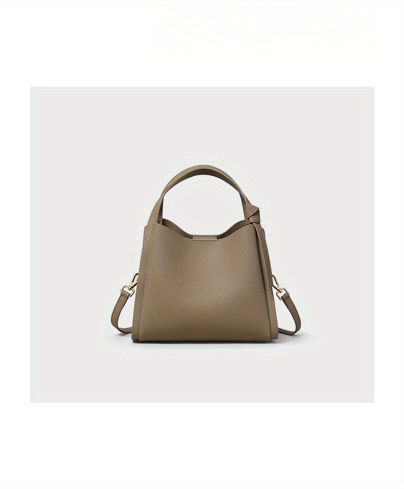 Bag for Women'S Spring And Summer New Collection, Crossbody Bag, 2025 Genuine Leather Bucket Bag, Bags Fashion Trend Handbag