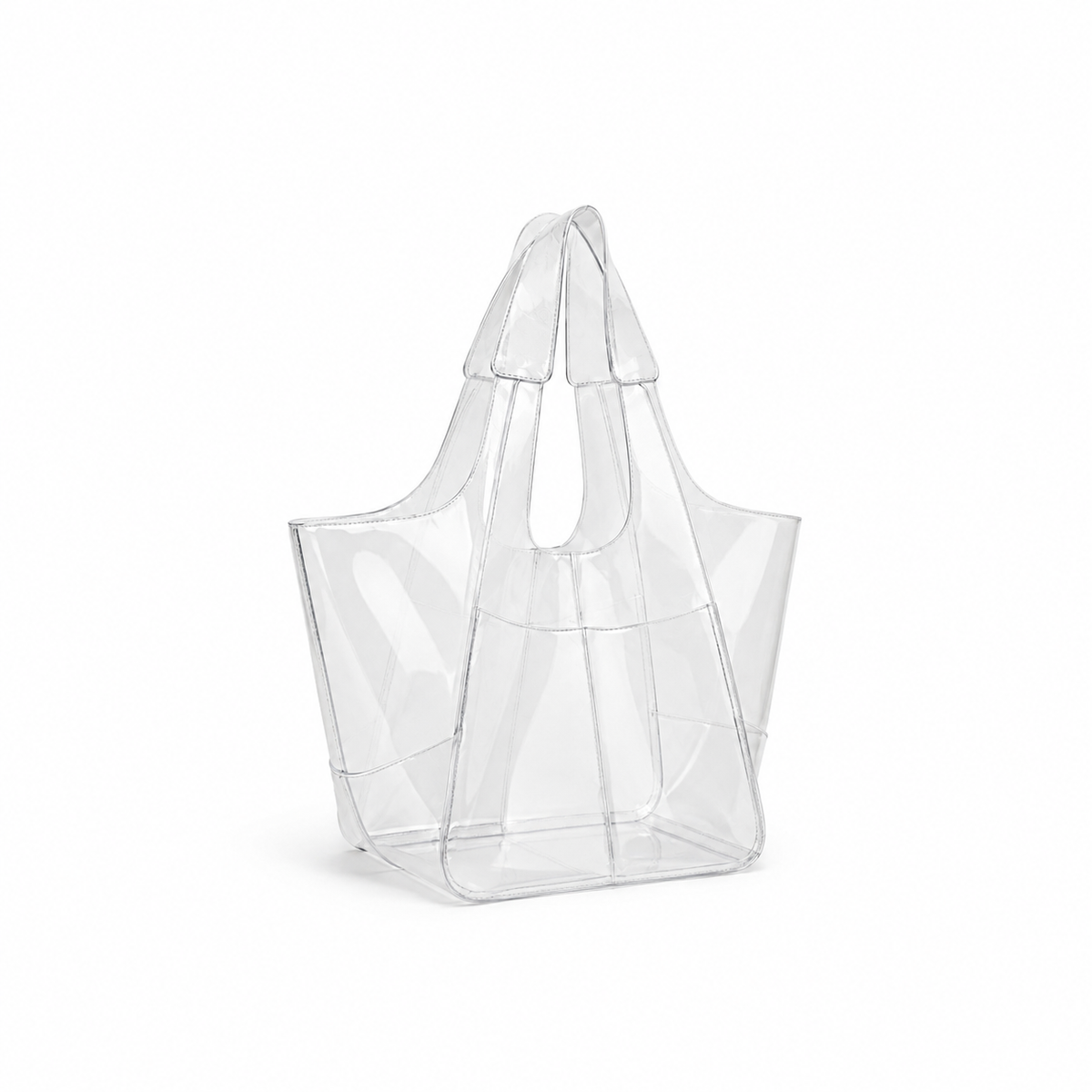 Transparent Clear PVC Everyday Tote Bag