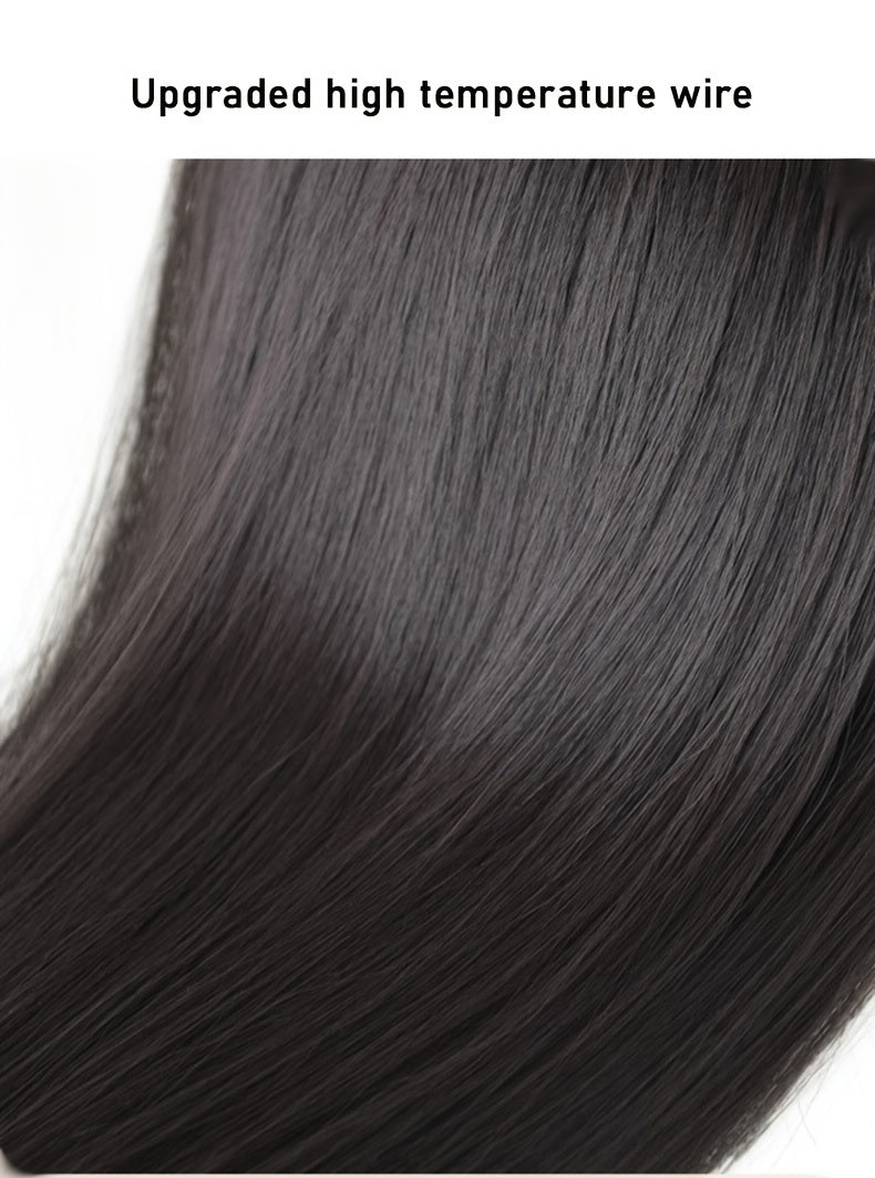 Claw Ponytail Medium Long Curly Wavy Synthetic Hair Extensions