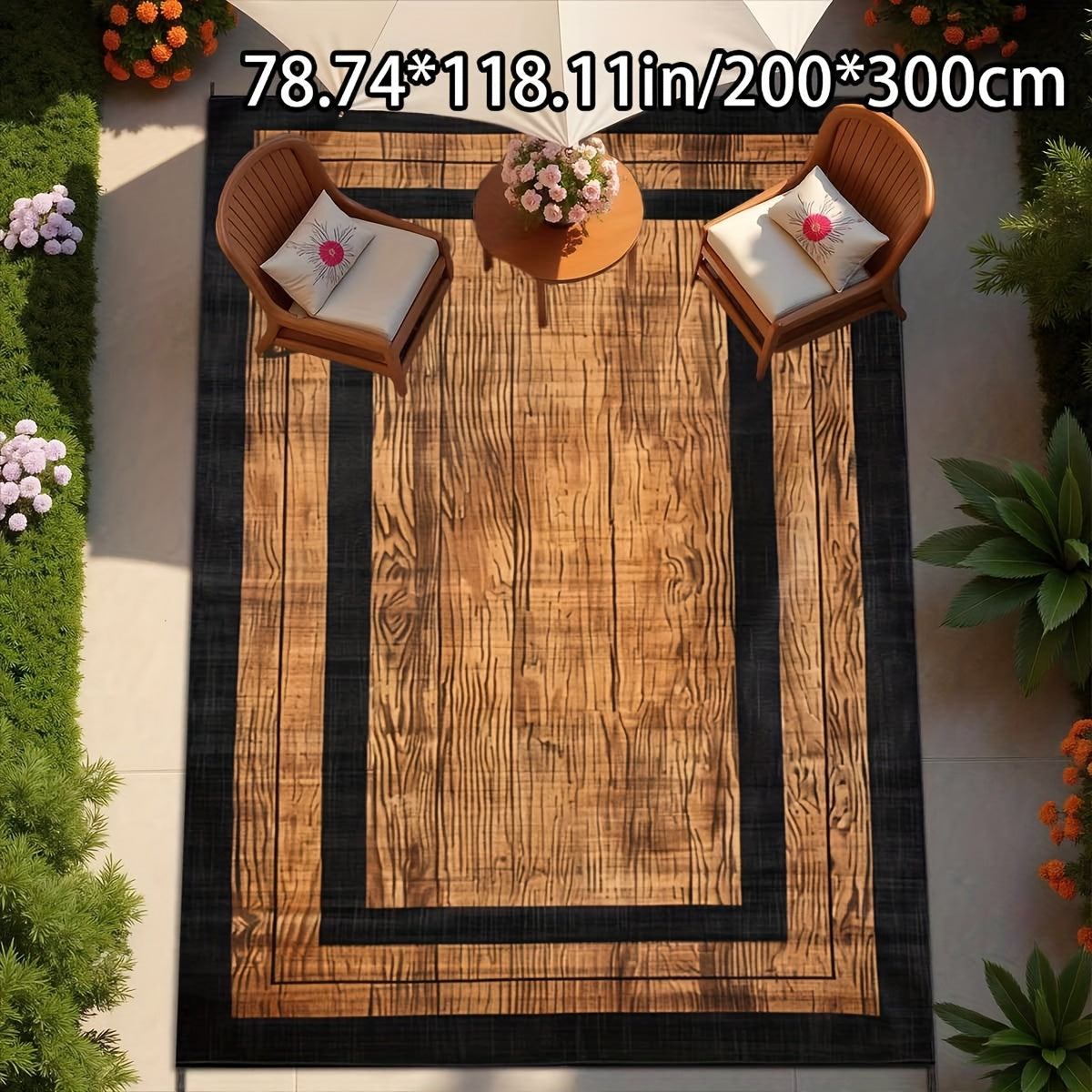[Open ][Golden Velvet + 1.76 LB Per Square Meter + Non-Slip Dotted Plastic Bottom + Bottom Dotted Plastic Pattern Craftsmanship]1pc Golden Velvet Home Decor Outdoor Light Luxury Minimalist Pattern Versatile Decorative Style