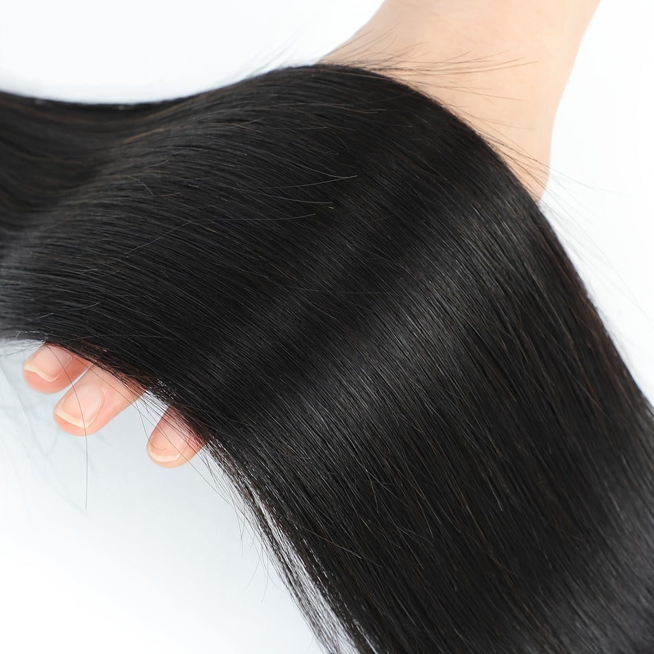 Unprocessed Indian Virgin Human Hair Bundles, Straight And Raw, Suitable for Women, Available in Sets of Four