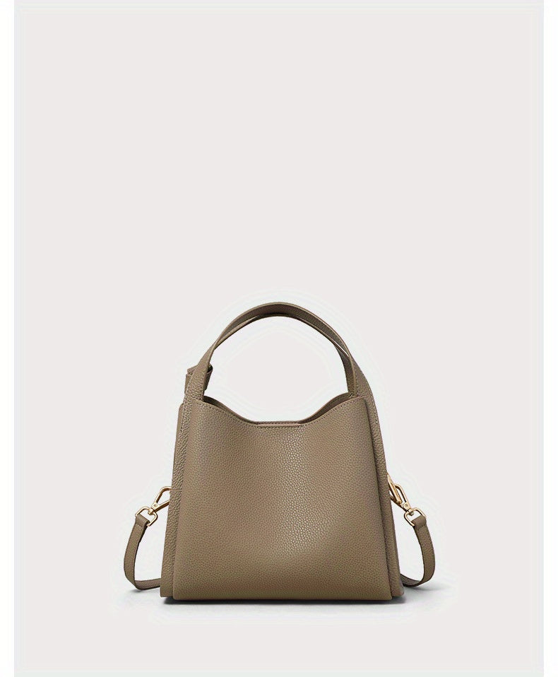 Bag for Women'S Spring And Summer New Collection, Crossbody Bag, 2025 Genuine Leather Bucket Bag, Bags Fashion Trend Handbag